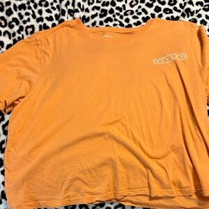 Hurley Orange Short Sleeve Tee